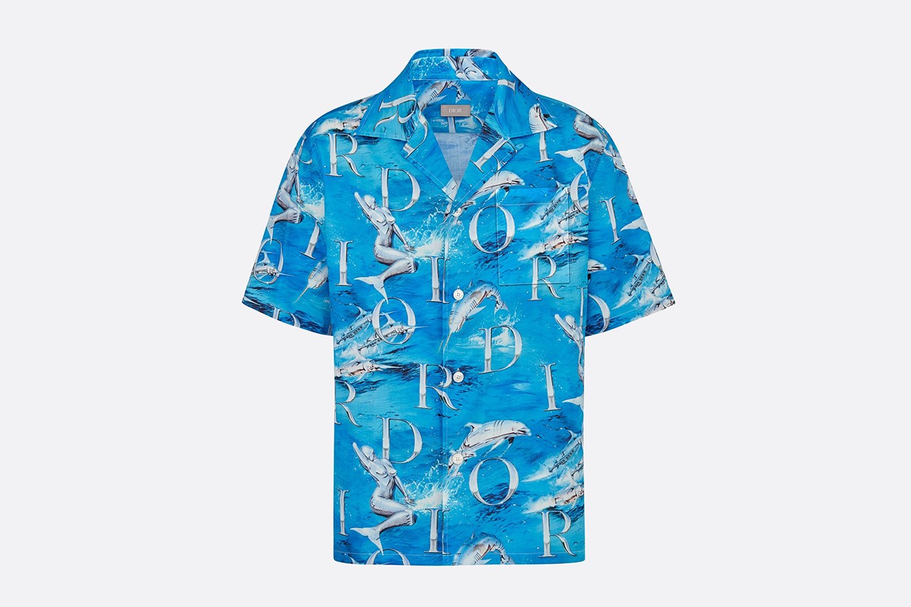Dio 2019 Beachwear 海滩系列 夏威夷风情的彩色印花 1