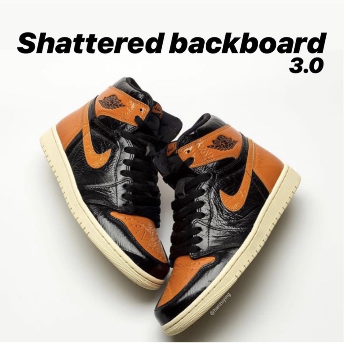 Air Jordan “Shattered Backboard 3.0” 实物鞋款的细节 1