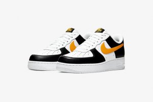  Nike Air Force 1 2019全新配色黑黄“Taxi” 配色