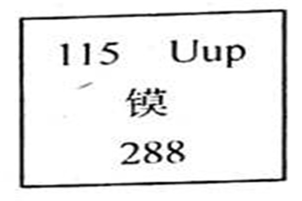 115号元素在周期表中的位置 115号元素是怎么形成的 1