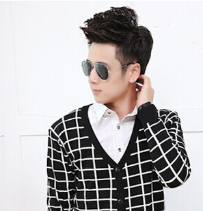 男生近年流行的斜刘海发型  修颜又显青春活力 2